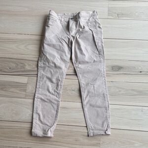 J Brand Women's Cropped Jeans in Light Tan